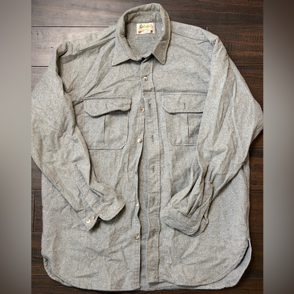 Cabela's Gray Shirt Jacket